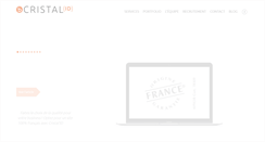 Desktop Screenshot of cristalid.fr